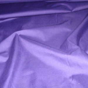 Plum Purple Poly Cotton Fabric 44" wide, 25m