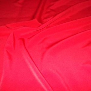 Bright Red Polyester Crepe Sand Fabric 58" wide, 10m