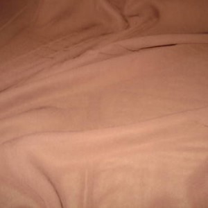Brown Polyester Georgette Plain Dye Fabric 60" wide, 25m