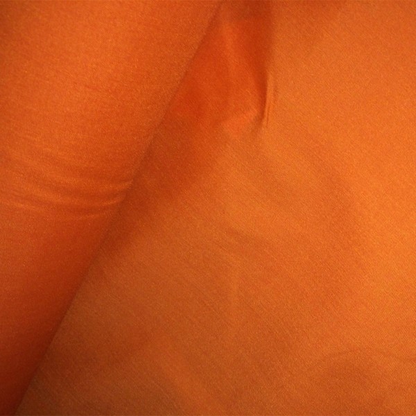 Orange Polycotton Fabric Orange Polycotton Fabric