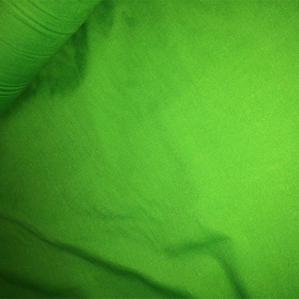 Parrot Green Polycotton Fabric Parrot Green Polycotton Fabric