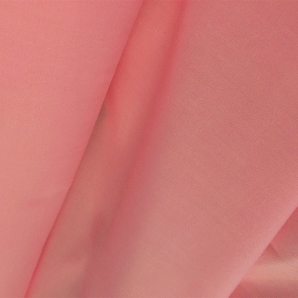 Pink Polycotton Fabric