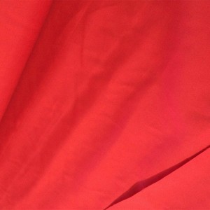 Red Polycotton Fabric