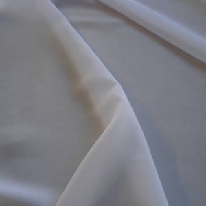 White Polyester Crepe Fabric 58" wide, 10m